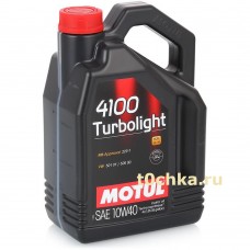 Motul 4100 Turbolight 10W-40, 4 л