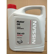 Nissan Motor Oil 5W-40, 5 л