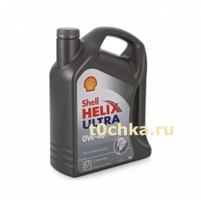 SHELL Helix Ultra 0W-40, 4 л