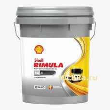 SHELL Rimula R4 X 15w-40, 20 л